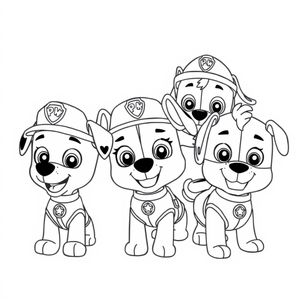 Libro de Colorear de PAW Patrol