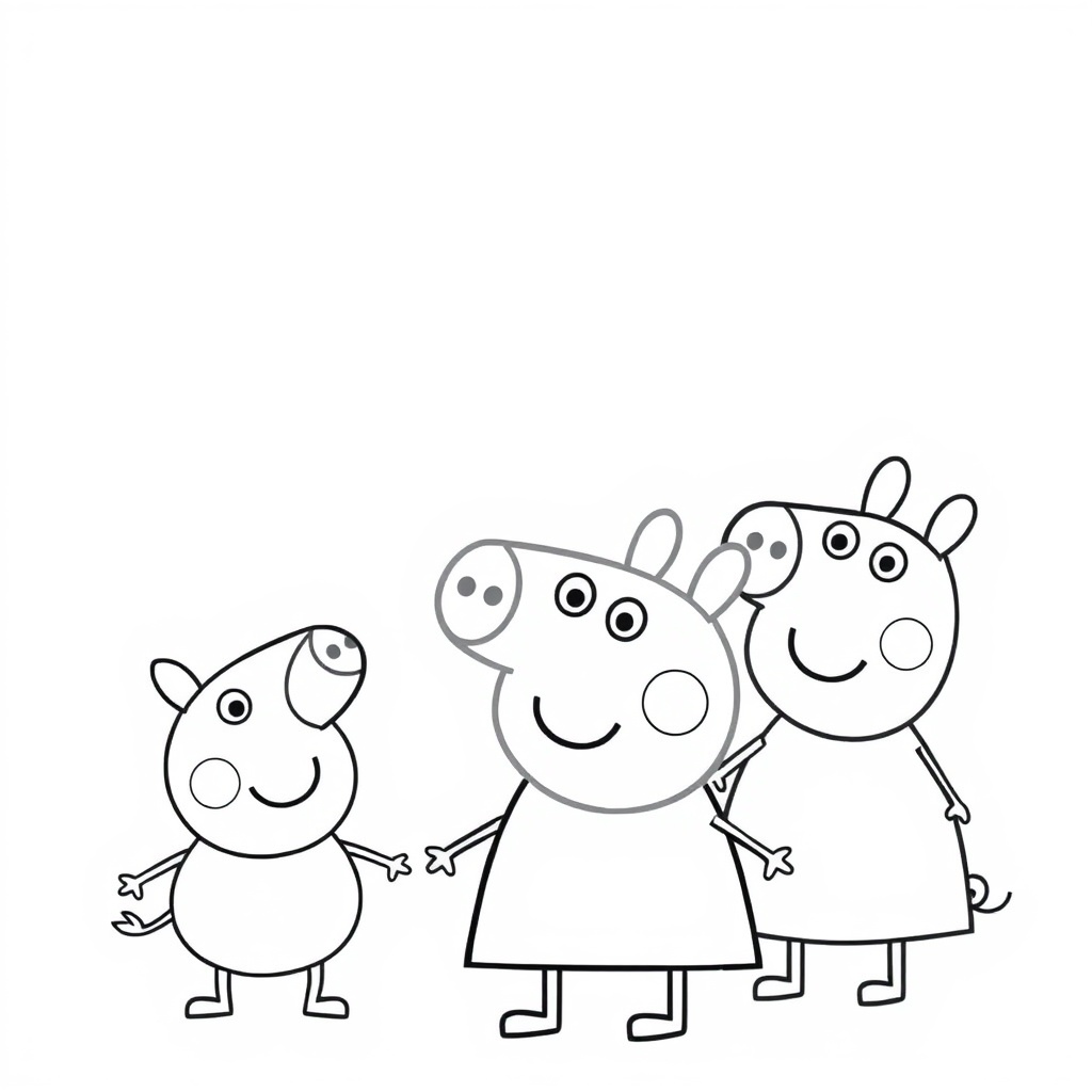 Libro de Colorear Peppa Pig
