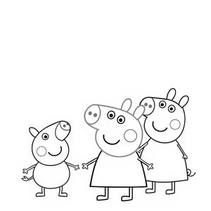 Libro de Colorear Peppa Pig