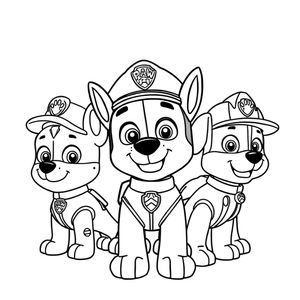 Libro para Colorear: La Patrulla Canina