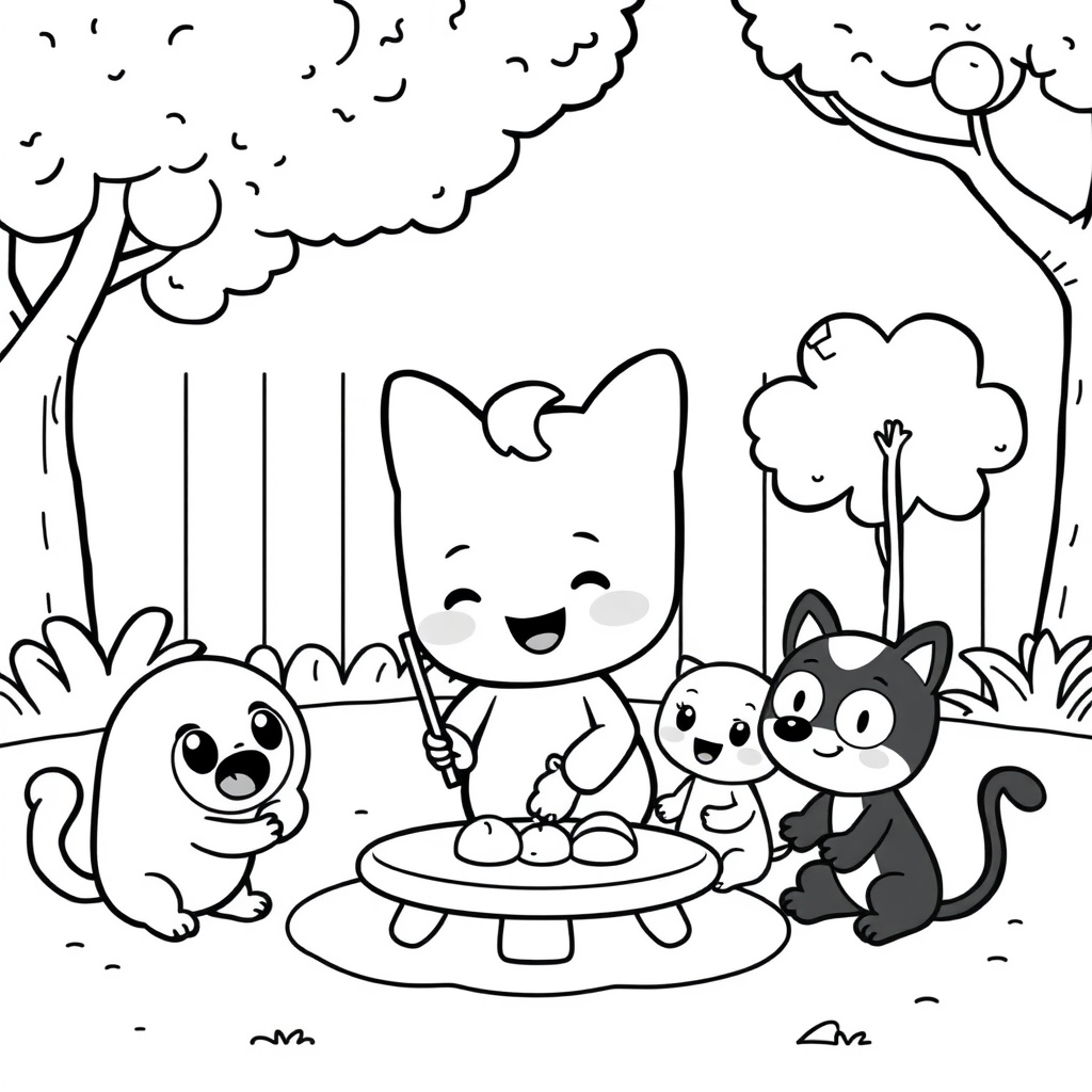 Libro para Colorear: Bluey