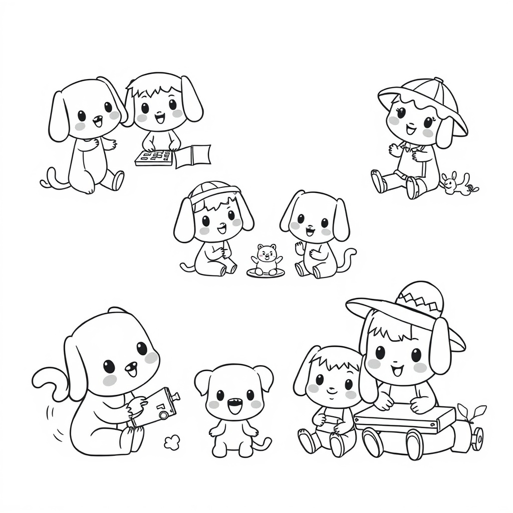 Libro de colorear de Bluey