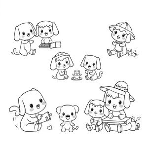 Libro de colorear de Bluey