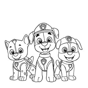 Libro para Colorear: Patrulla Canina