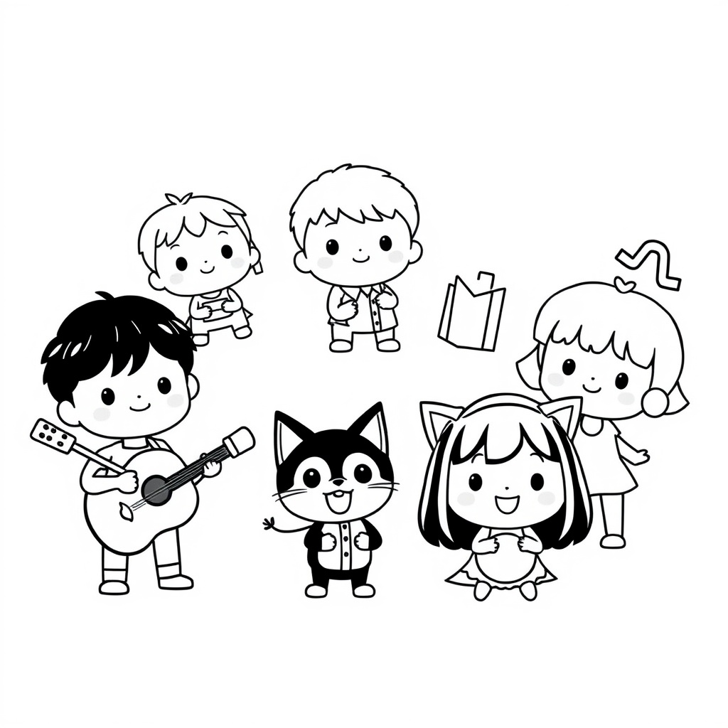 Kolorowanka CoComelon