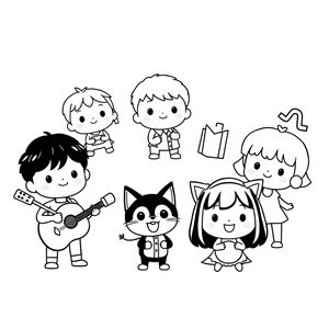 Libro para Colorear CoComelon