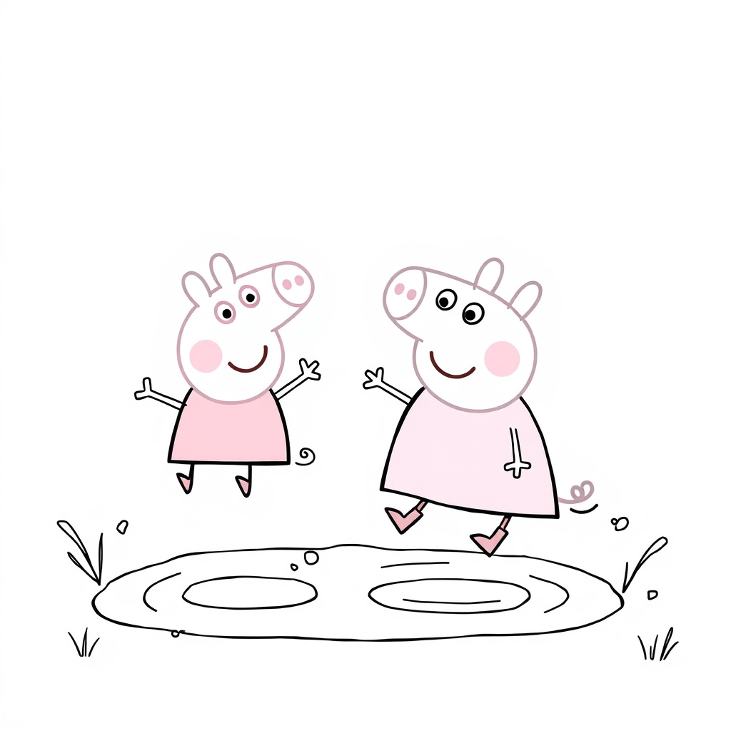 Kolorowanka z Peppą