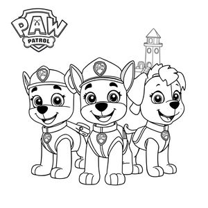 Patrulla Canina: Libro para Colorear de Aventuras