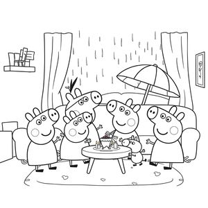 Libro para Colorear de Peppa Pig