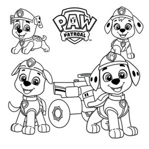 Libro de Colorear Aventuras de PAW Patrol