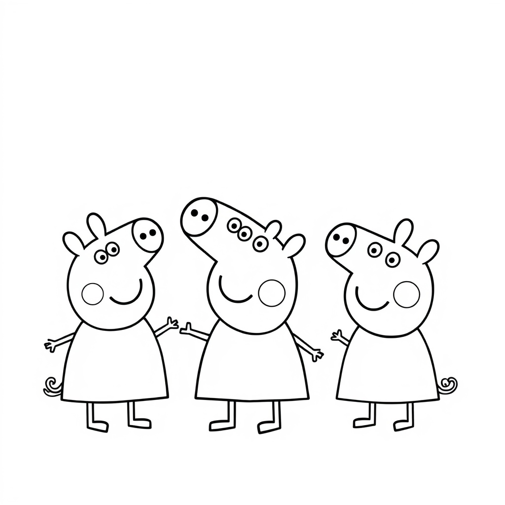 Libro de Colorear: Peppa Pig