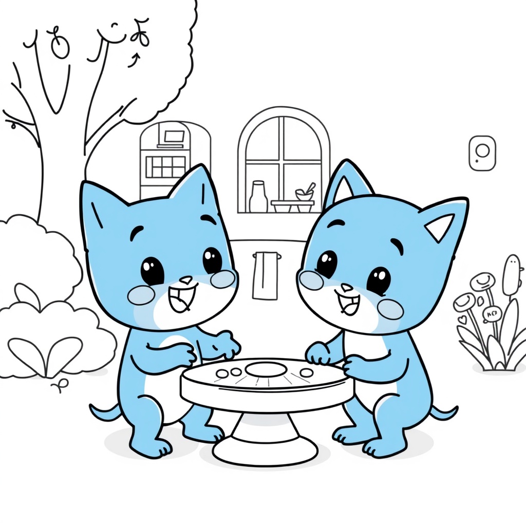 Libro para Colorear de Bluey