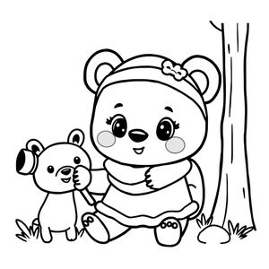 Libro para Colorear Masha y el Oso