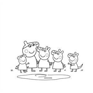 Libro para Colorear Peppa Pig