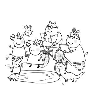 Libro para Colorear de Peppa Pig