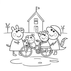 Libro para Colorear Peppa Pig