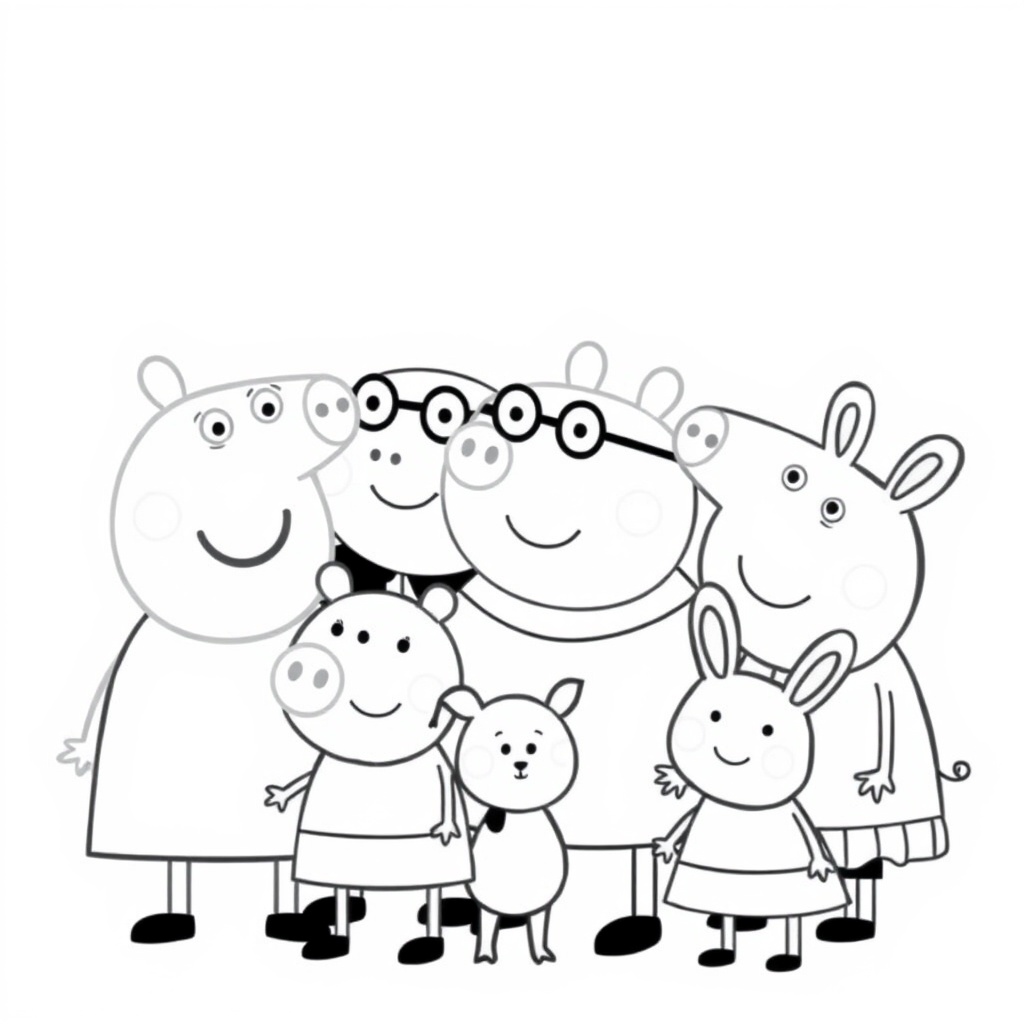 Libro para Colorear Peppa Pig