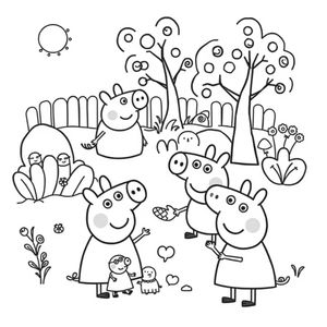 Libro para Colorear Peppa Pig