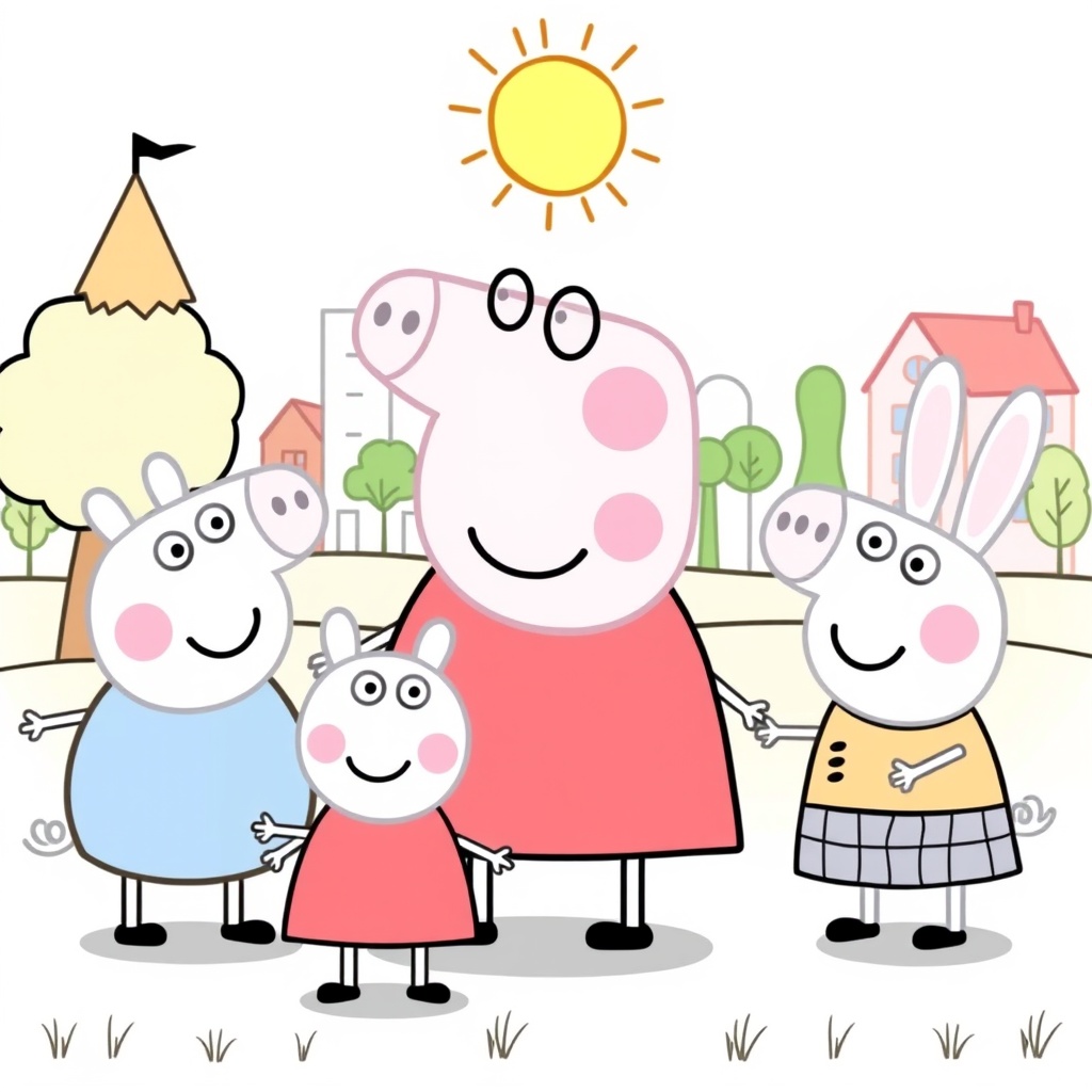 Libro de Colorear de Peppa Pig