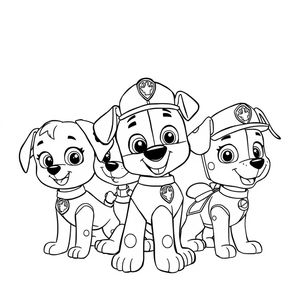 Libro para Colorear Guardianes de la Ciudad de PAW Patrol