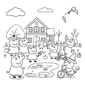 Peppa Pig: Kolorowy Świat Przyjaciół