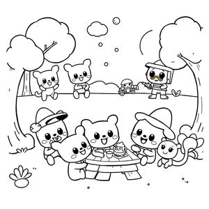 Libro de colorear de Bluey