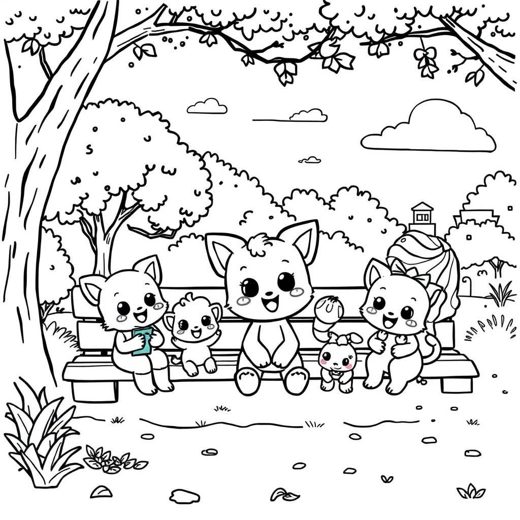 Libro para Colorear de Bluey