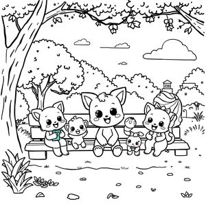 Libro para Colorear de Bluey