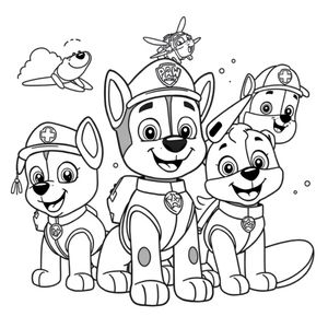 Patrulla Canina: Libro de Colorear de Aventura