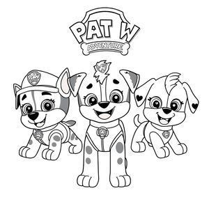 La Patrulla Canina: Aventuras para Colorear