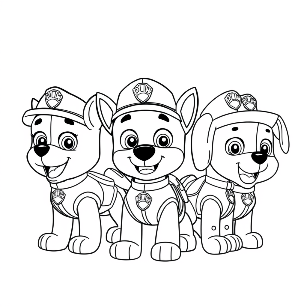 Libro para Colorear Guardianes de la Ciudad