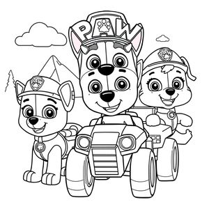 Libro de Colorear de PAW Patrol