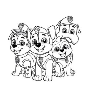 Libro para Colorear de la Patrulla Canina