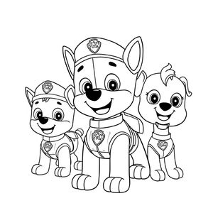 Libro para Colorear: Acción y Diversión de La Patrulla Canina