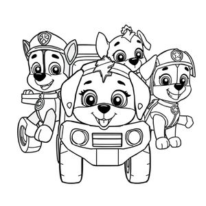 Libro de Colorear Guardianes de la Misión de PAW Patrol