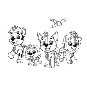 Patrulla Canina: Libro de Colorear de Aventuras