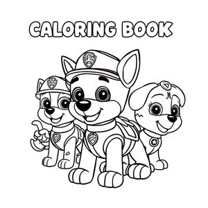 Libro de Colorear de Patrulla Canina