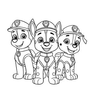 Libro para Colorear de PAW Patrol