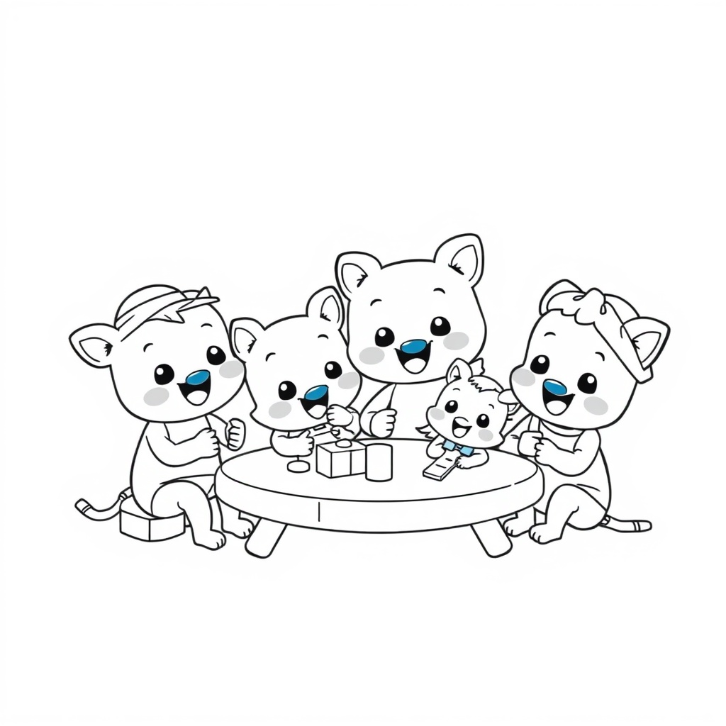 Libro para Colorear: Bluey