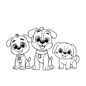 PAW Patrol - Libro de Colorear de Acción