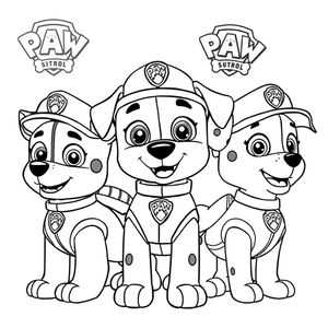 PAW Patrol: Misión para Colorear