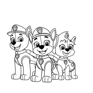 Libro de Colorear de Patrulla Canina