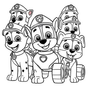 Patrulla de Cachorros: Aventuras de Coloreado