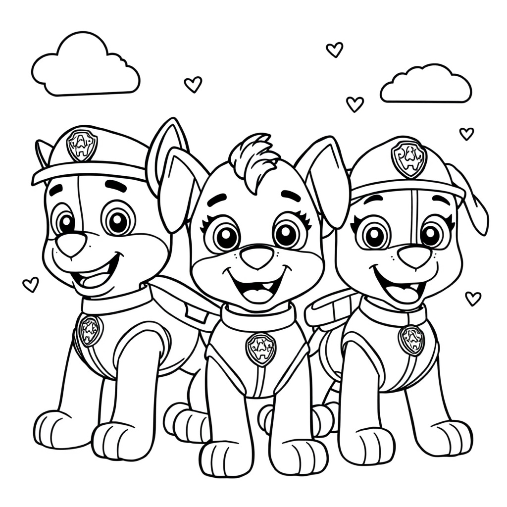 PAW Patrol: Libro para Colorear de Misiones y Aventuras