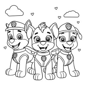 PAW Patrol: Libro para Colorear de Misiones y Aventuras