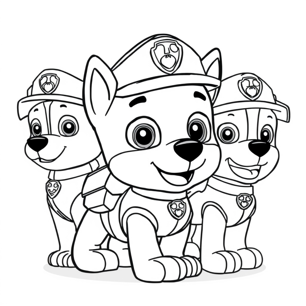 La Patrulla Canina: Coloreando para Héroes