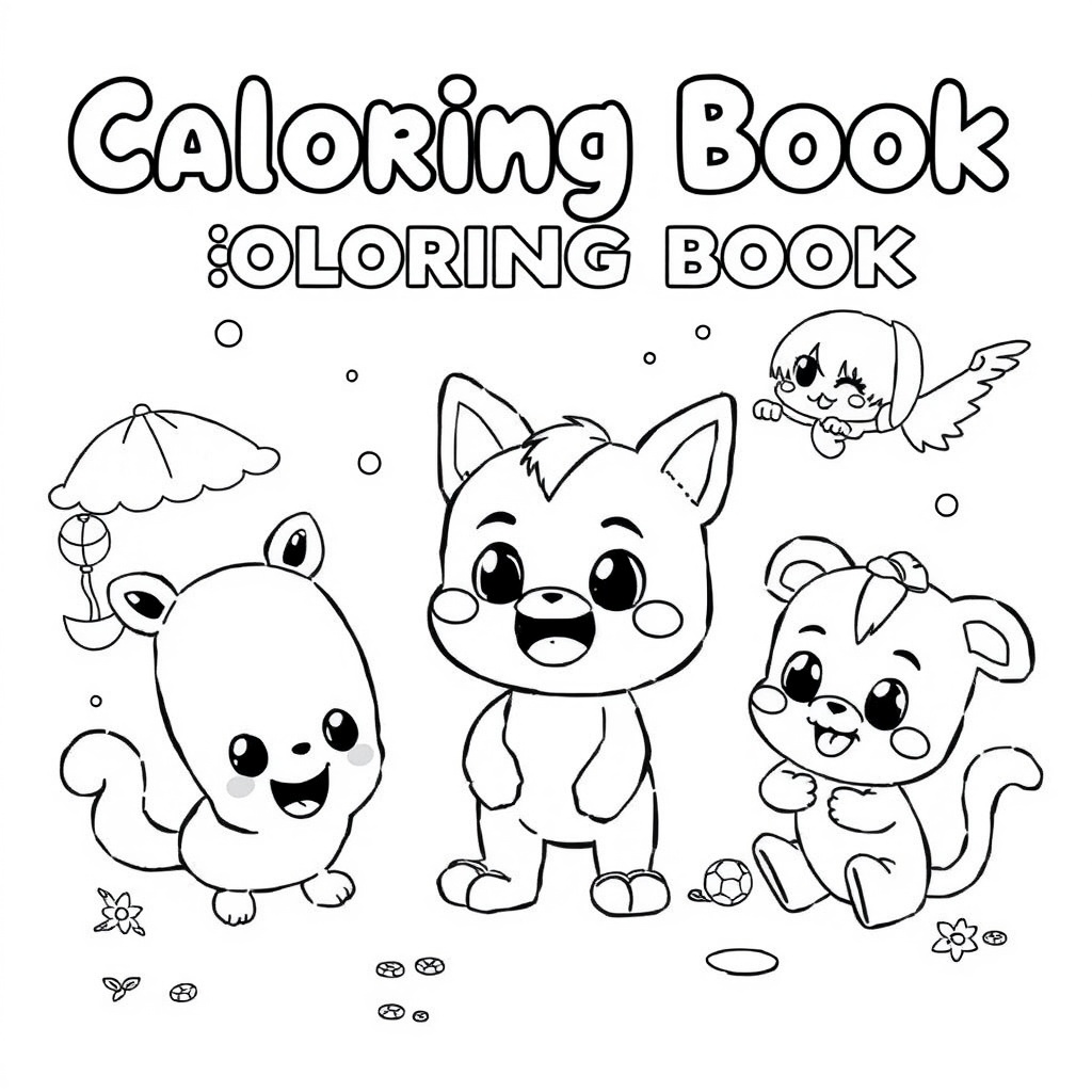 Libro para colorear: Bluey y amigos