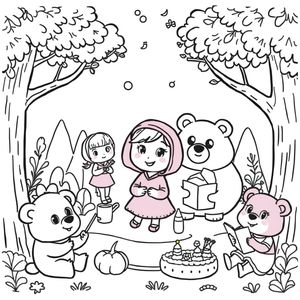 Masha y el Oso: Libro de Colorear Aventuras
