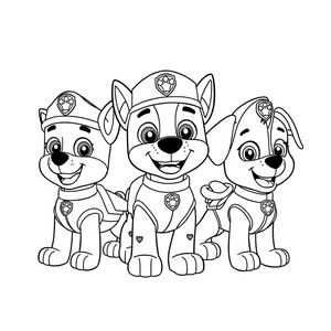 Libro para Colorear de Paw Patrol: Aventuras en Misión