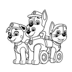 Libro para Colorear de La Patrulla Canina
